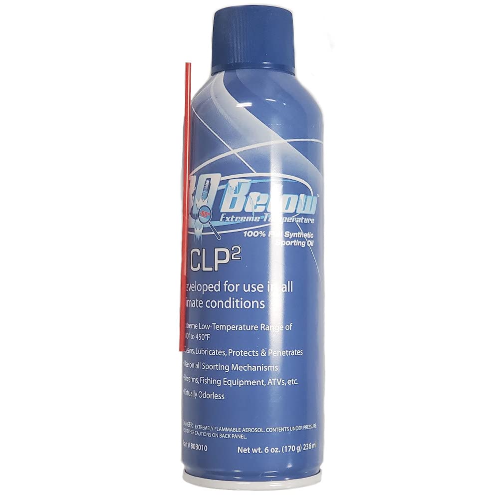 80 Below Sporting Oil - 6 Ounce Aerosol Can