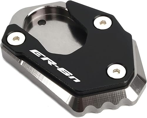 Miniatura 10 de EDKAY Para Kawasaki Z900 Z900RS SE 2022 Z1000 Z1000SX ER6N Z650 ZX6R 2021 CNC Kickstand Plate Extension Pad Stand Ampliador Side Frame Feet Color