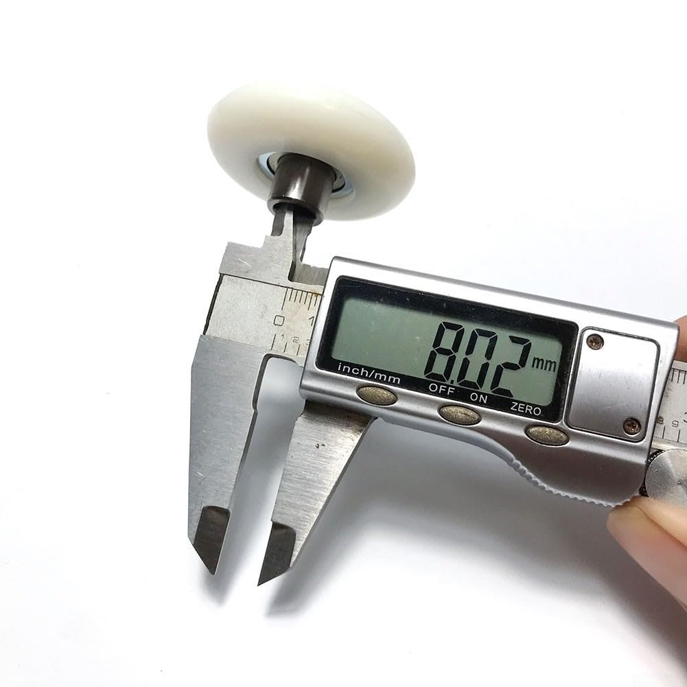 4 ruote per sellino con puleggia per vogatori, compatibili con cyclette e attrezzature per il fitness