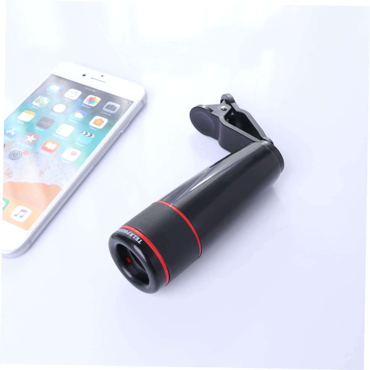 OSALADI Super Wide Angle Lens Telescope Lens Mobile Phone Fish Eye Lens Telephoto Lens Phone Camera Zoom Lens Cell Phone Lens Smartphone Lens Camera Lens for Phone External Tool