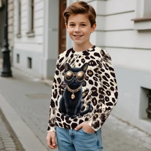 Image of Uourmeti Girls Graphic Tees Long Sleeve T Shirts for Teens Casual Tshirts Junior Sportswear Fall Tops