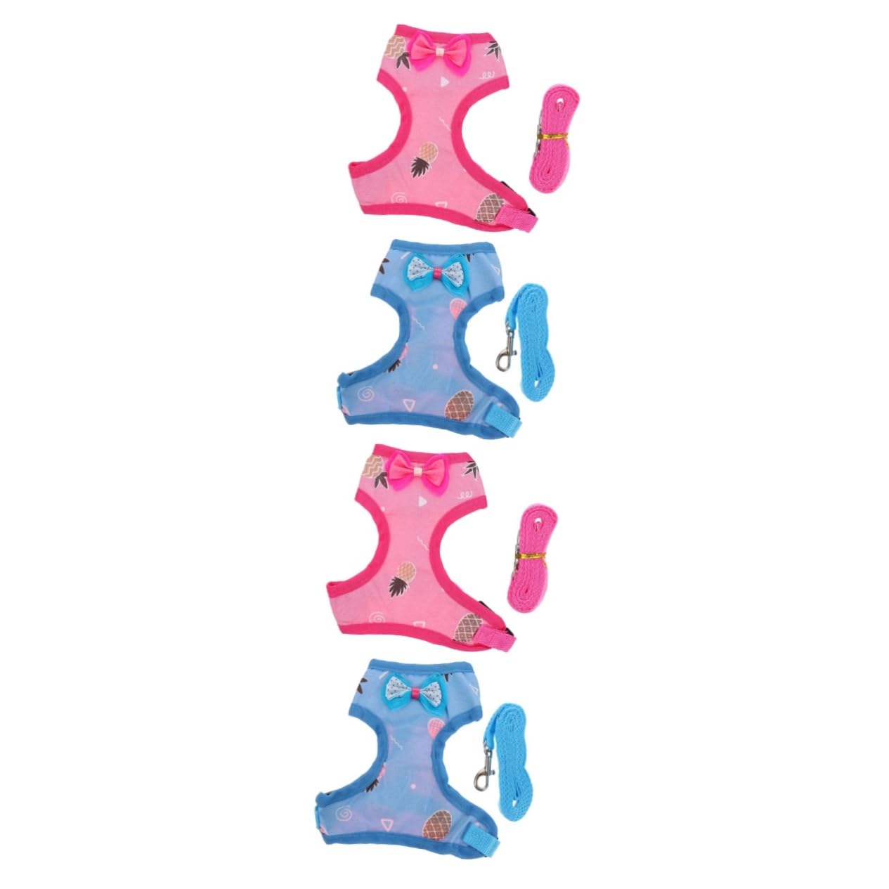 Laisse pour poules Kisangel avec gilet confortable pour volailles et petits animaux - 4 sets