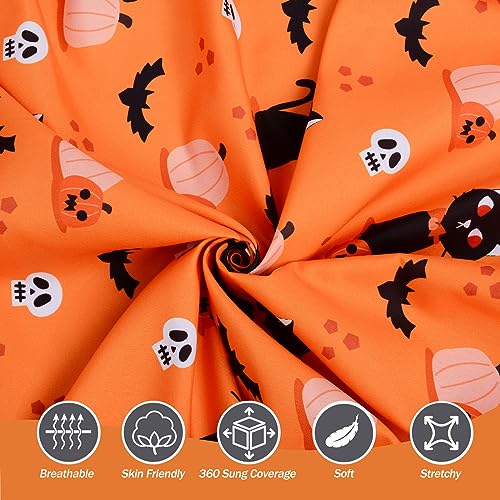 Image of Cloele Halloween Crib Sheet,Pumpkins Cats,Baby Nursery Sheet,52x28in | Fitted Crib Sheet for Boys Girls,Standard Crib and Toddler Mattresses,Cozy Bed Sheet,Infant Toddler Sheet