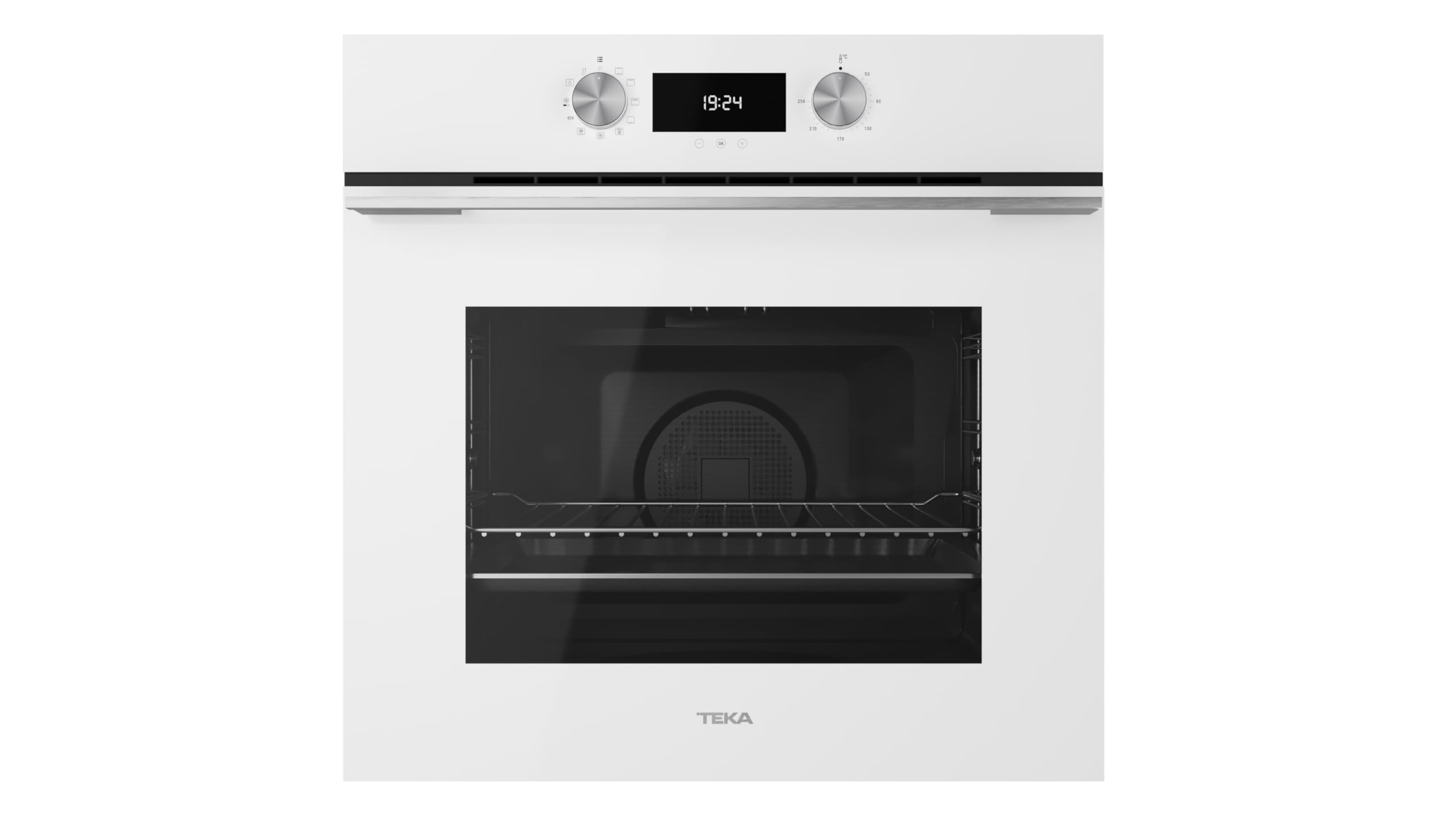 Teka HLB 8400 - Horno Multifunción SurroundTemp, Urban Colors Edition, Sistema de Limpieza Teka HydroClean, 9 Funciones de Cocinado, Touch Control, Color Cristal Blanco