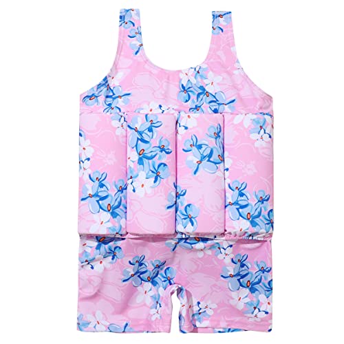 Image of Kids Boys Girls Floatation Swimsuit with Adjustable Buoyancy Baby Float Suit Swim Vest One Piece Swimwear Bathing Suit