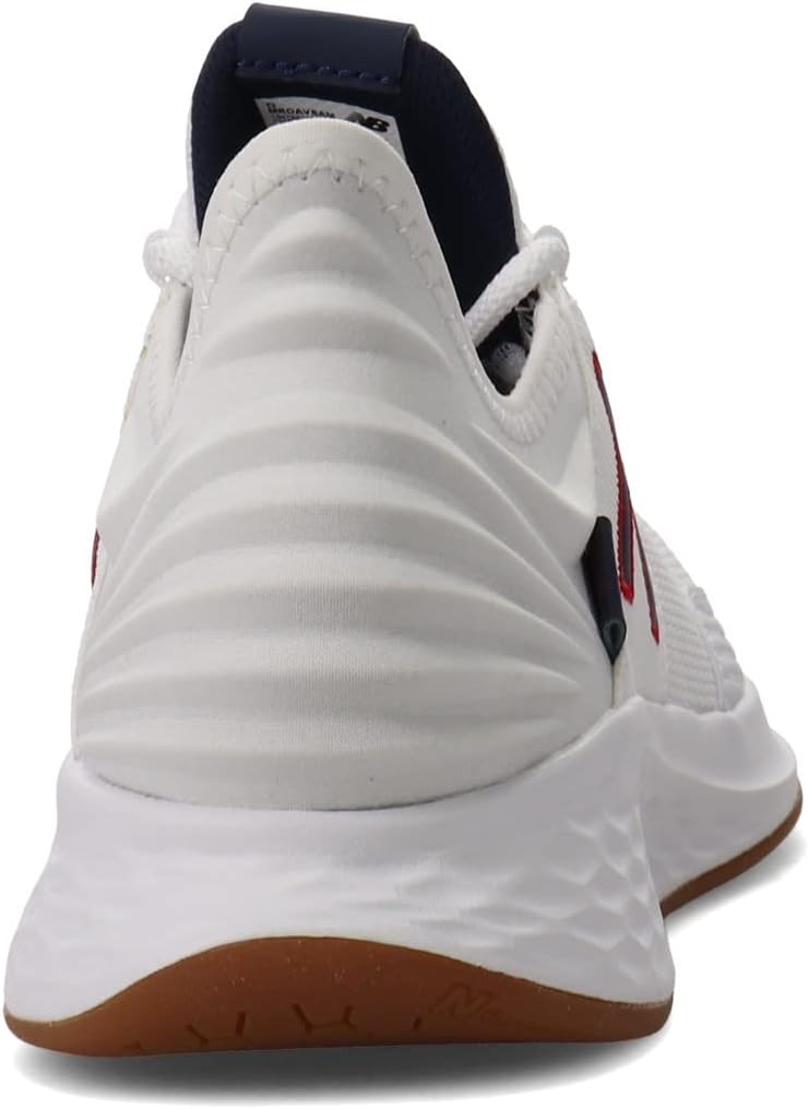 New Balance Men's Fresh Foam Roav V1 Classic Sneaker 8 Nb White/Pigment