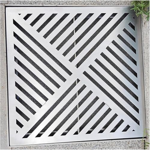 Grille de lavabo en acier inoxydable avec base solide pour cour et garage - 2