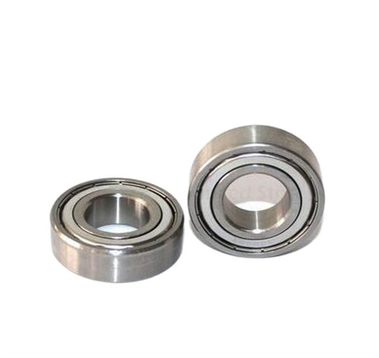 VSPPJYFG Bimetal Seal Shield Micro deep Groove Bearing 2pcs 6000Z 26mmx10mmx8mm Dual Shielded Sealed Deep Groove Ball Bearings