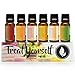 Eternal Essence Oils Treat Yourself Set of 6 Premium Fragrance Oils - Includes Peach Citrus, Strawberry Champange, Spiced Coconut Milk, Basil Nectarine, Red Currant Cream, & Honey & Shea - 10ML