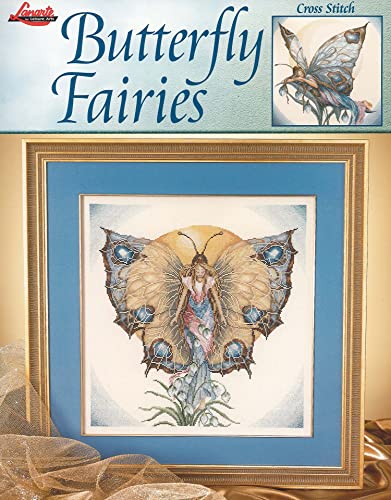 Leisure Arts Butterfly Fairies Cross Stitch Book #TOP14