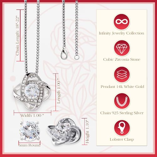 Christmas Gifts For Wife From Husband - To My Wife Necklace With Heartfelt Message And Elegant Gift Box, To My Soulmate Necklace For Women, Birthday Gifts For Wife, To My Wife Gifts From Husband - Image 5