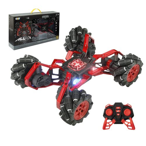 SNADER Spinne Ferngesteuertes Auto, RC Spinne Monster Truck 4WD 2,4 GHz 360° Drehung Crawler Stunt Car Geländewagen Auto Spielzeug Geschenk für Kinder und Erwachsene Cover