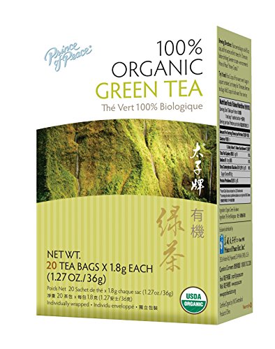 Prince Of Peace Organic Green Tea, 20bg (Pack of 1)