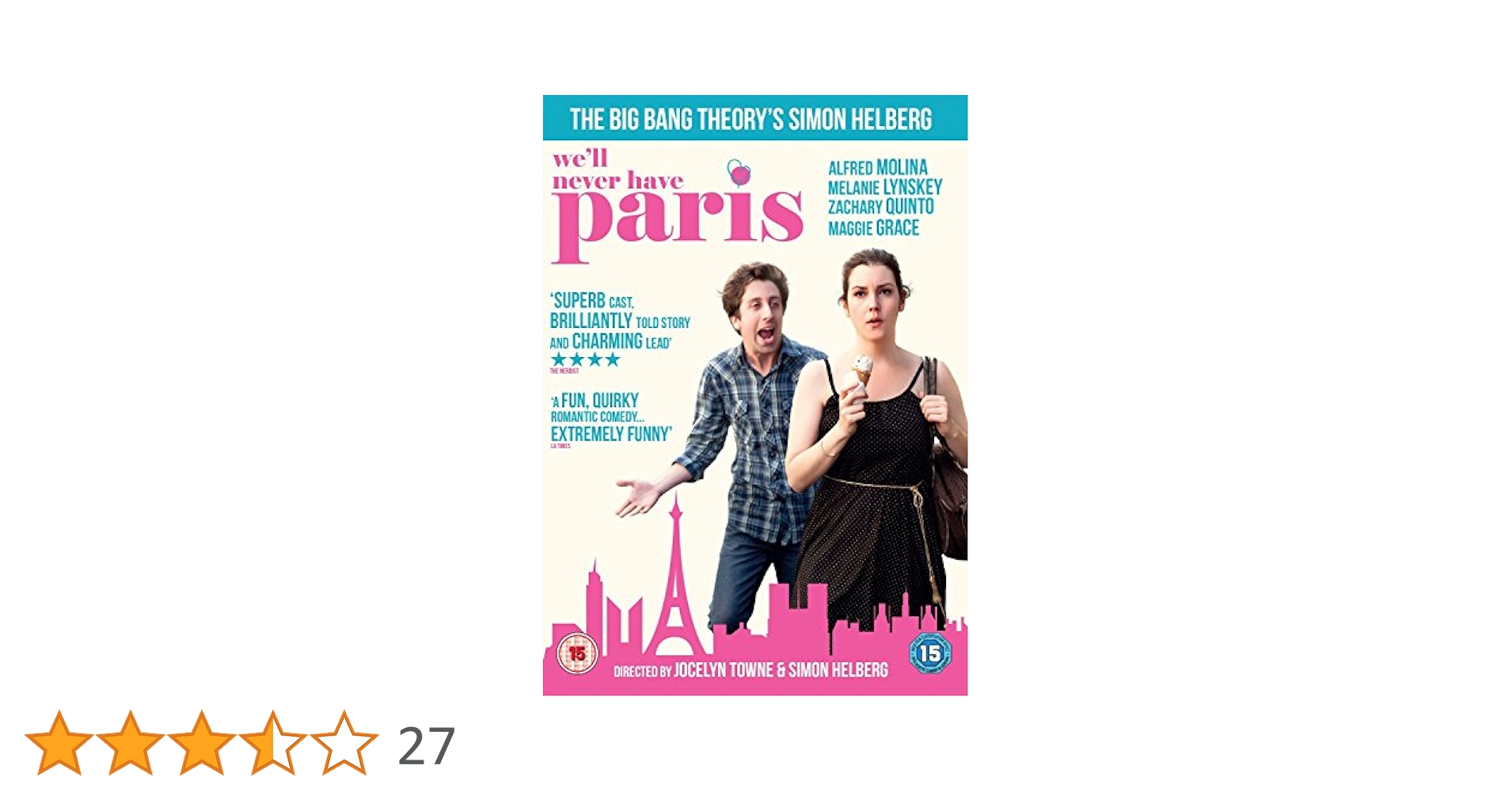 We'll Never Have Paris [DVD]: Amazon.co.uk: Melanie Lynskey