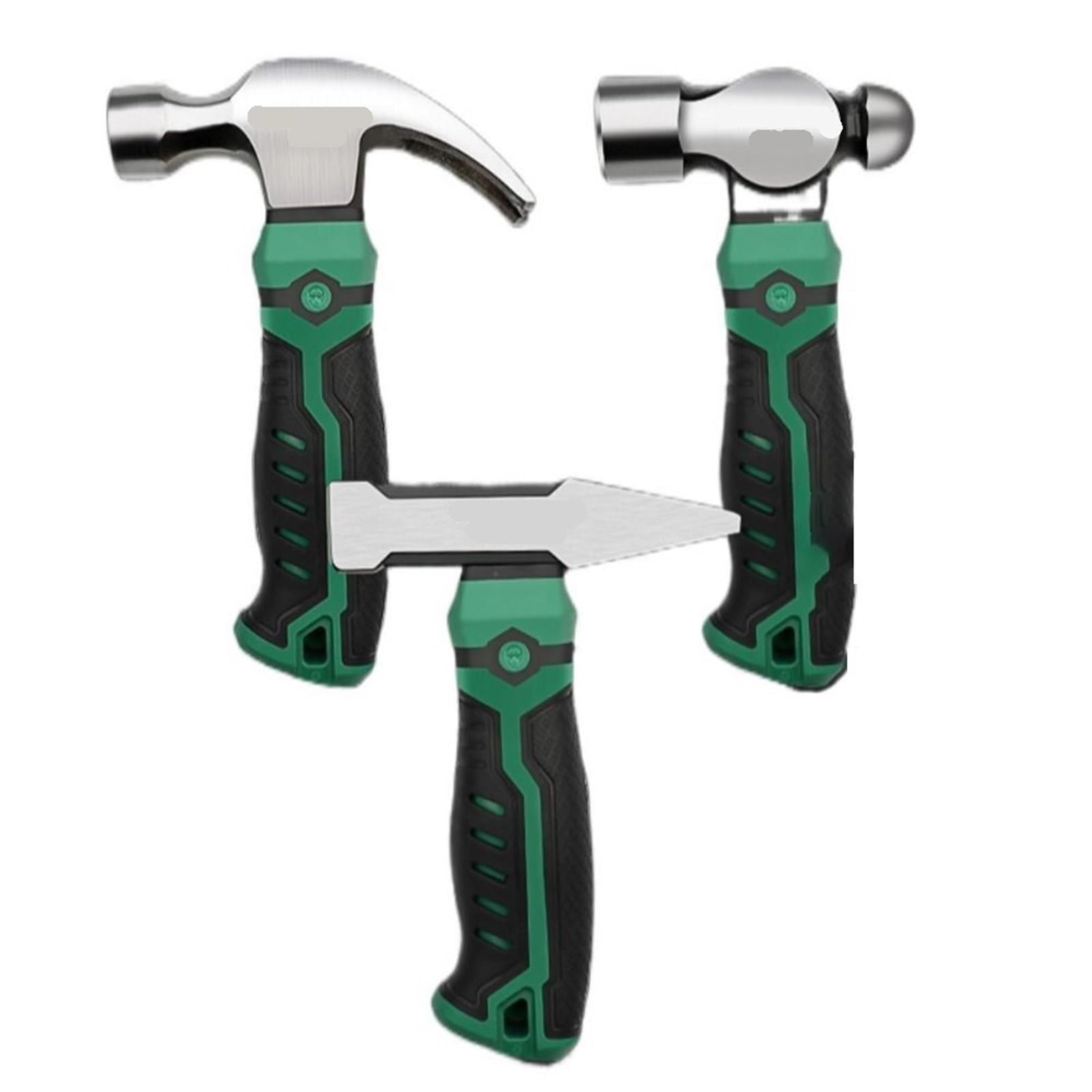 Mini strumento hardware multifunzionale in acciaio al carbonio con martello da carpentiere for lavori domestici(Ball Peen Hamme)