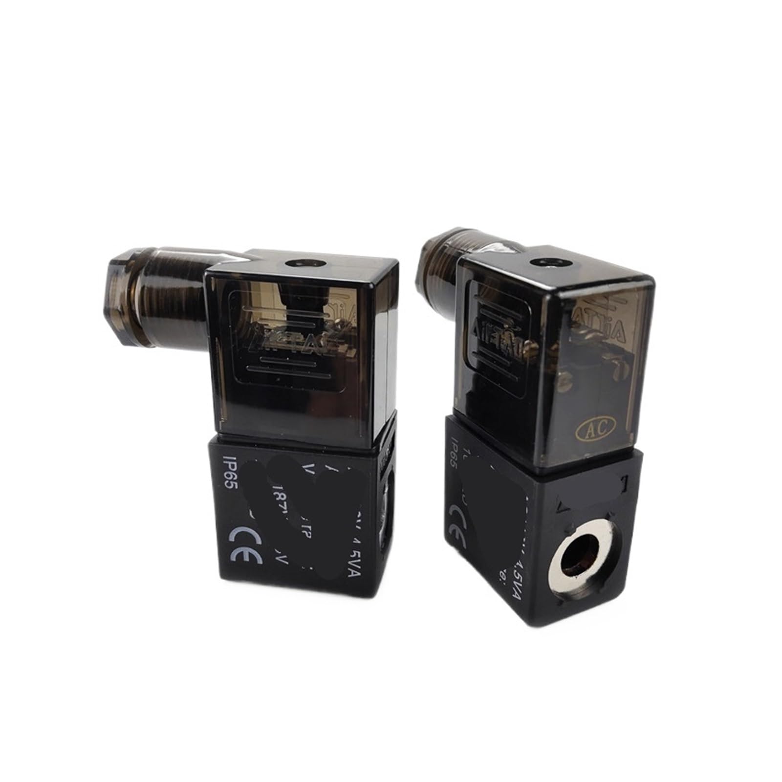 Bobine d'électrovanne pneumatique DC24V noire pour valve 4v210-08