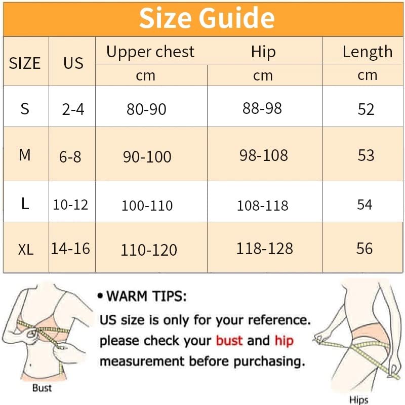 ISCBAFYX Vestido sin Tirantes para Mujer Shapewear Camisola Cuerpo Control de Barriga Slip Sin Costuras Cintura Completa