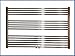 Scaldasalviette Radiatore LIDYA cromato 600 x 1000 mm. medio collegamento formato speciale