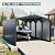WACASA 12x20 ft Heavy Duty Metal Carport with 2-Sided Enclosure
