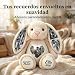 Imagen de VEELU Peluche Conejo Personalizado Photo Juguete Suave Animales Peluches Personalizados Regalo Personalizado para Mujer Hombre Pareja Amigas Regalos para Cumpleaños Aniversario