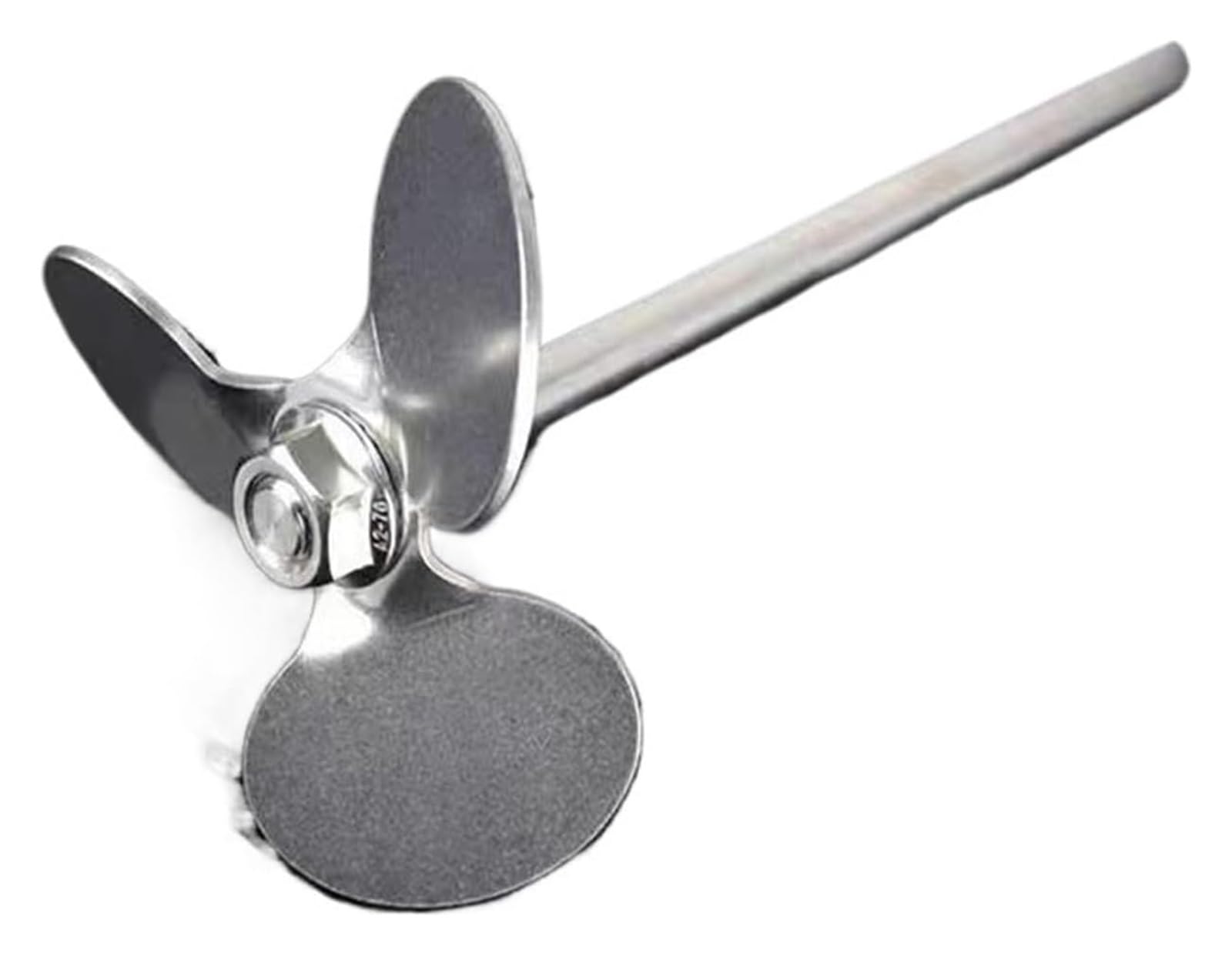 Śmigło dyspersyjne ze stali nierdzewnej, trzy ostrza do mieszania powietrza laboratoryjnego ze stali nierdzewnej, średnica 40 120 mm (ostrze 80 mm z prętem)