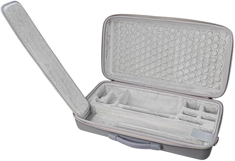 Portable Hard Travel Case For XGIMI MoGo 4 2025 Projector Storage Organizer, With Protective EVA Interior Custom Fit Design Shock Resistant Carrying Bag Accessory Storage Gray