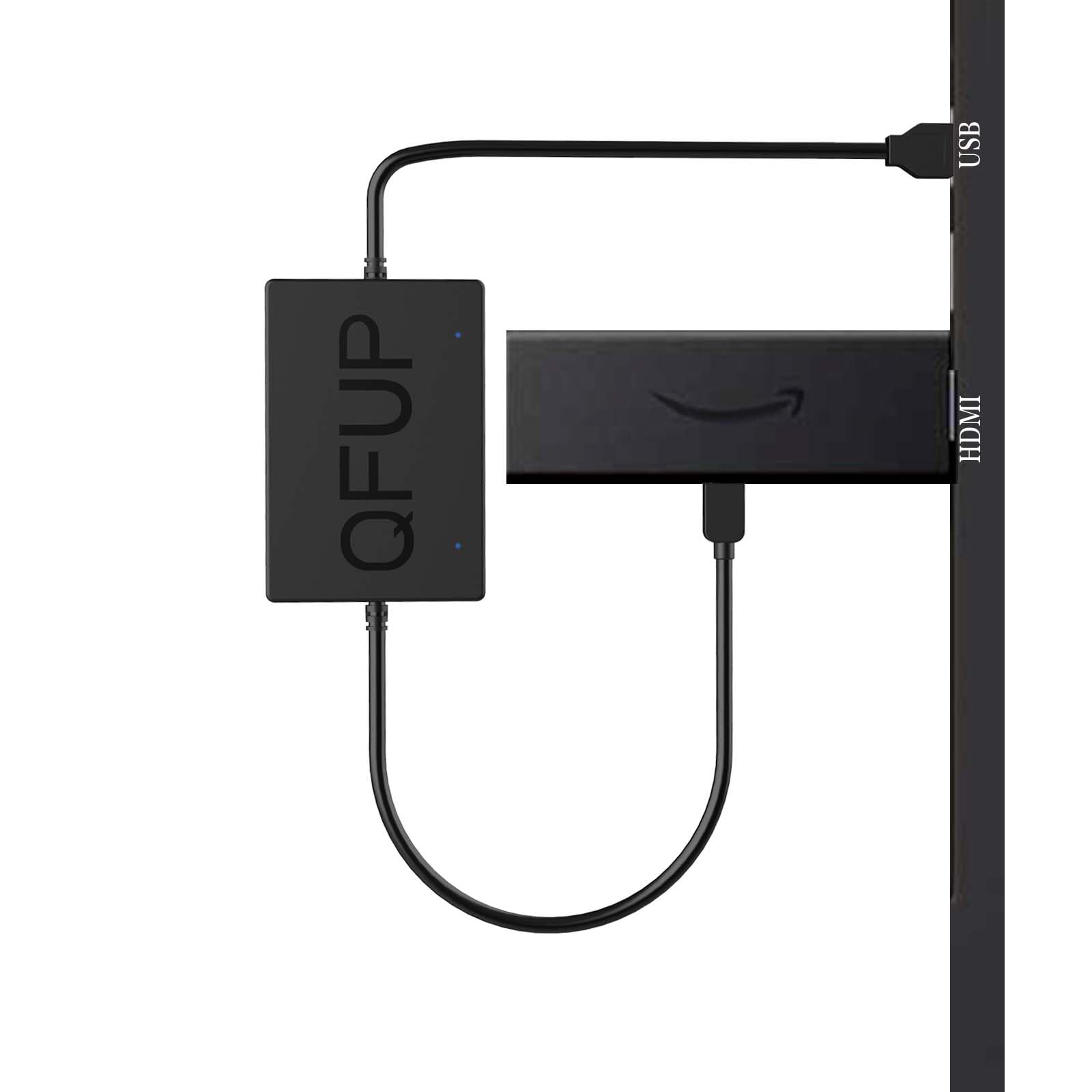 Cavo Alimentazione USB Per Fire TV Stick 4K Max E Micro USB – Alimenta Lo Stick Dalla Porta USB Della TV, 5V/2.1A, Elimina Il Disordinato