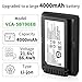 JTRGPEH Upgraded 4000mAh Battery for Samsung Jet 60 65 70 70+ 75 75+ 90 90+ Cordless Stick Vacuum Cleaner, Compatible with VCA-SBT90 VCA-SBT90EB VCA-SBTA60 VCA-SBT90E 21.6V