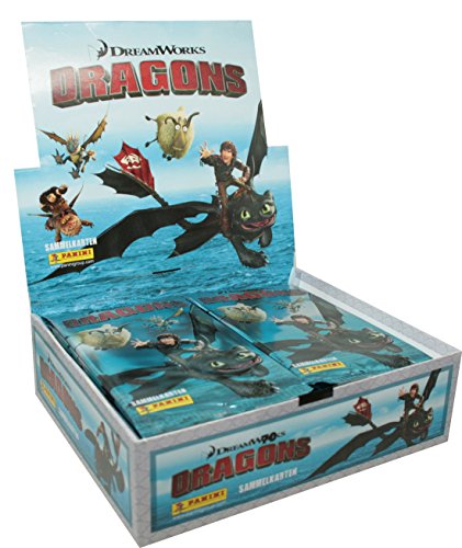 Preisvergleich Produktbild Panini - Dragons 2017 Trading Cards - 1 Display (24 Booster)