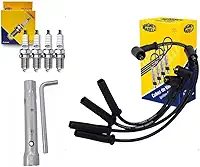 Kit Cabos E Velas Clio Logan Sandero Symbol 1.6 8v + Chave
