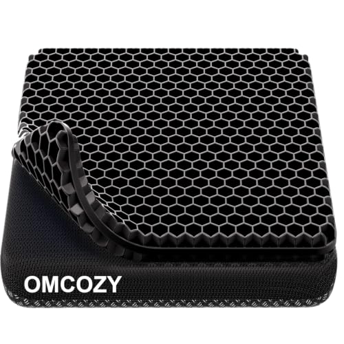 OMCOZY Gel Seat Cushion, Cooling Honeycomb Design for Office Chair Car