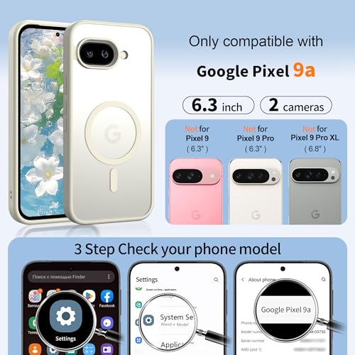Coque Google Pixel 9A fine mate qui élimine les traces et protège des chutes - 2