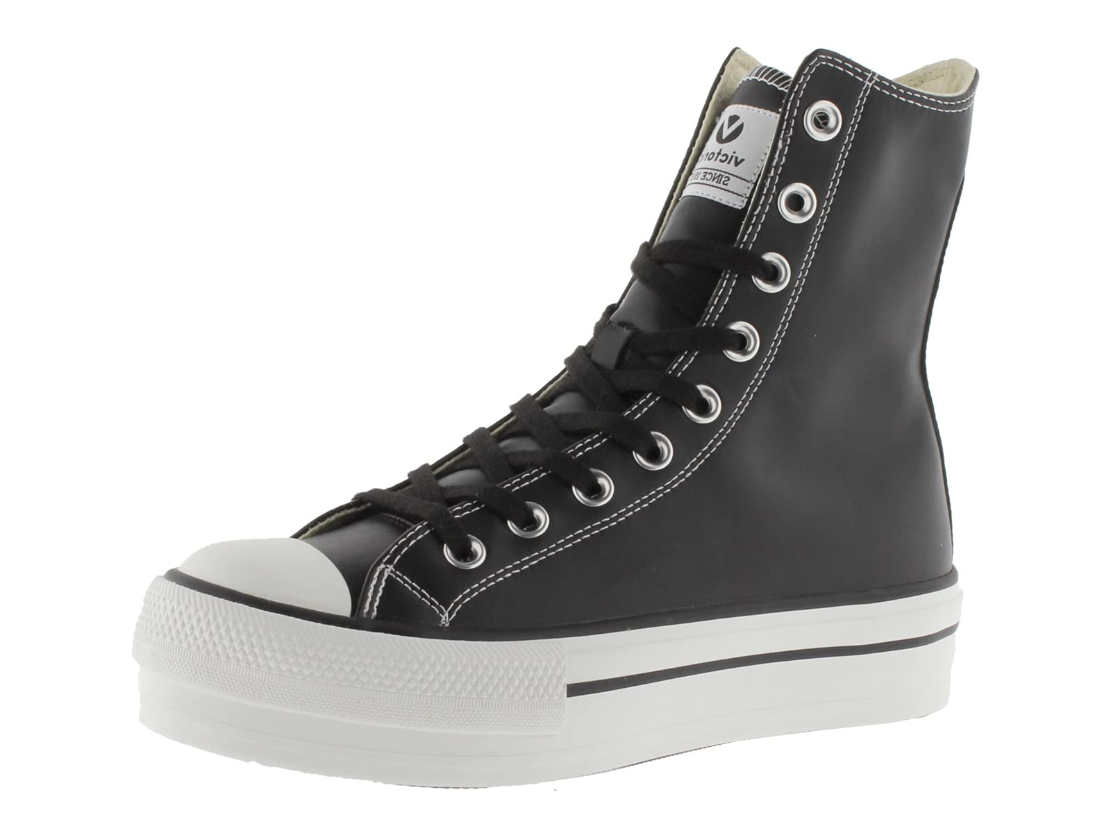 victoria Botín Tribu Efecto Piel & Caña Alta & Doble Plataforma 1061120 para Mujer