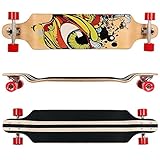 Rimable 41 Inch Drop Deck Complete Longboard (Fashion Eye)
