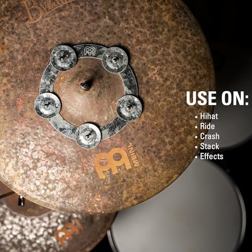 Meinl Cymbals DCRING Dry Ching Ring Tambourine Jingle Effect — Not Made In China — thumb #4