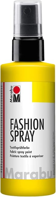 Marabu Fashion Spray 100ml - 220 Sunshine Yellow
