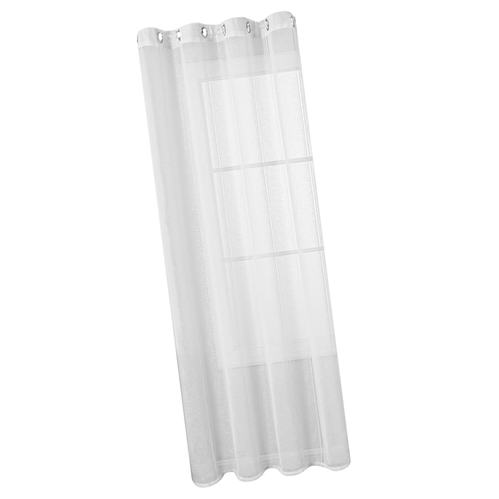 Moustiquaire de porte anti-insectes et cantonnière déco fenêtre