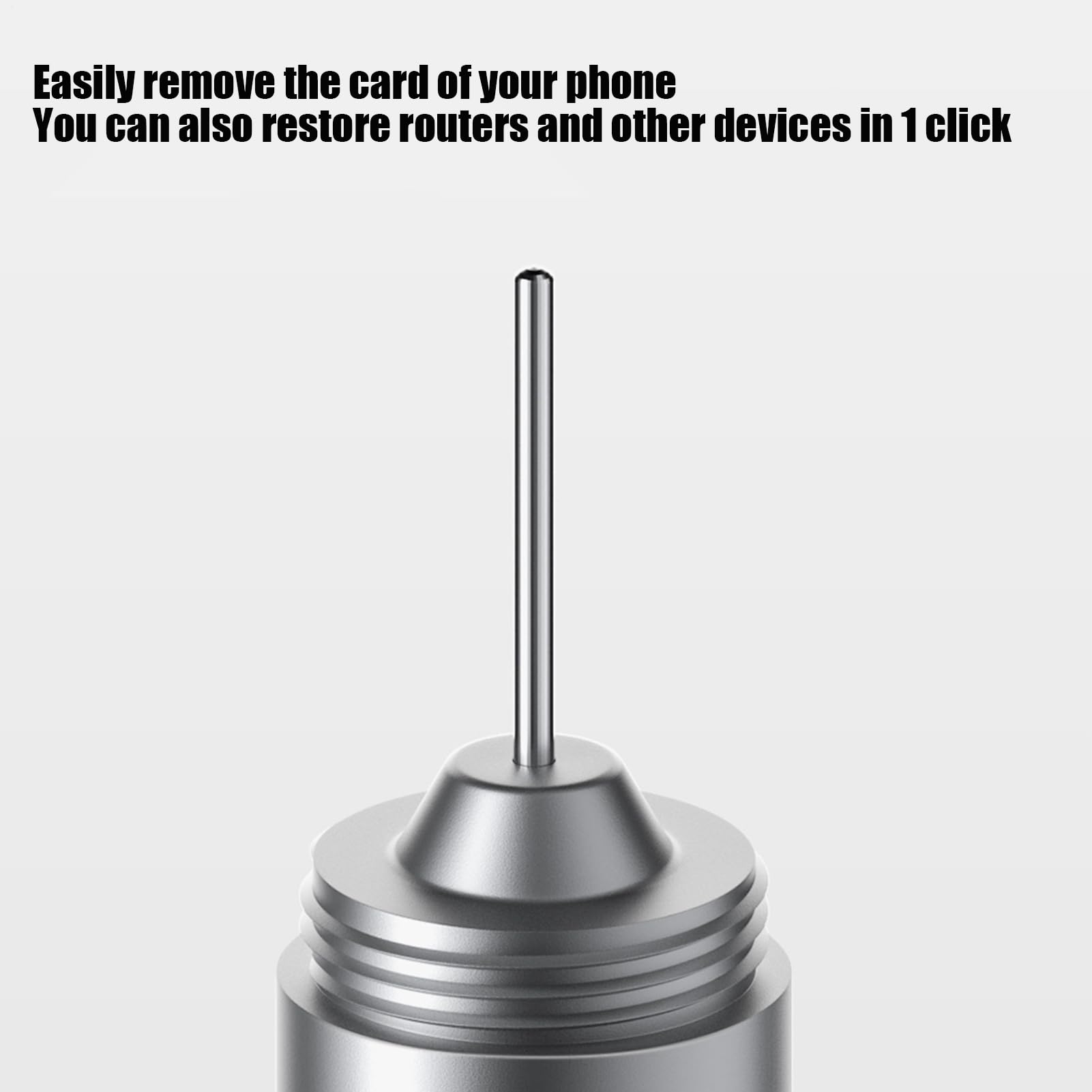 GjnjfdF SIM Card Ejection Tool - Phone Key Ring Tray Ejector Needle | Precision Cleaning Brush for Smartphone Charging Port Jack, Smartphone Tablet Electronics Travel — view 5