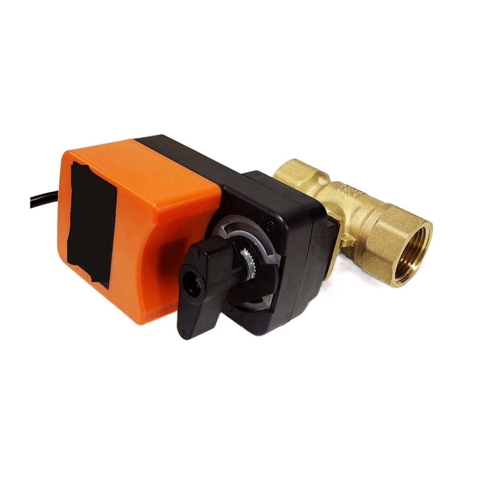 Valvola a sfera La valvola motorizzata elettrica da 2", tipo ON/OFF, DN50 con comando manuale può aprire qualsiasi angolazione for miscelare l'acqua Per attrezzature per acqua potabile