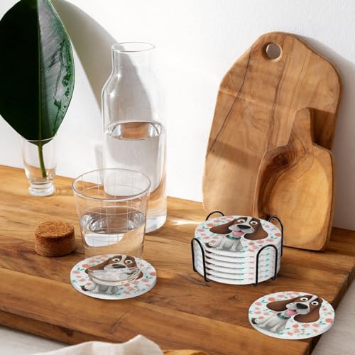 Dessous de verre anti-rayures et absorbant en liège pour protéger les tables - 8