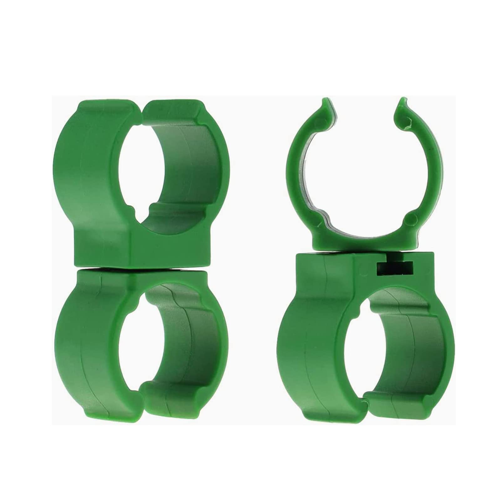 20 X Universal-Gartenclips Für Rankgitter – Passend Für 20 Mm Stäbe, Tomaten & Kletterpflanzen