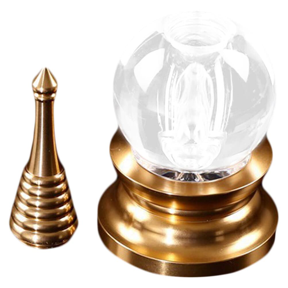 Stupa bouddhiste en alliage de style zen pour décoration de bureau et Feng Shui