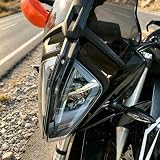 Midimttop Protector de pantalla de faro delantero de motocicleta Protector de lente Replacement for K.T.M 390 ADV 790 ADV/S/R 890 ADV/R 2019 2020 2021 2022 2023 (Humo ligero)