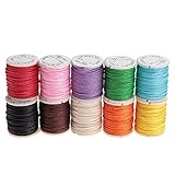 Farbe:Zufällige Farbe. Material: Haltbare weiche gewachste Baumwolle.