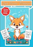 Das Fuchs Malbuch - Ausmalbuch mit süßen Bildern von Füchsen- ab 3 Jahren - 30 verschiedene Bilder zum ausmalen: Jedes Fuchsbild ist einzigartig und ... - Ideales Geschenk für Jungen und Mädchen