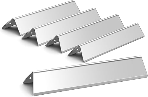 Miniatura 8 de Piezas de repuesto para Weber Spirit Grill Parts 7636, placas térmicas de parrilla con revestimiento de cerámica de 15.3 pulgadas para Weber Spirit
