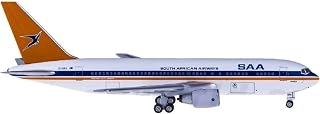 for South African Airways 767-200 ZS-SRA Diecast 1:400 Scale Aviation Model Metal Airplane Model Toy for Boys