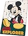 Kids Licensing | Coperta in Pile Disney Mickey Mouse | Plaid Bambini | Coperta in Pile di Topolino |Coperte per Bambini | Coperta Disney | Dimensioni: 150x100cm | 300 gr