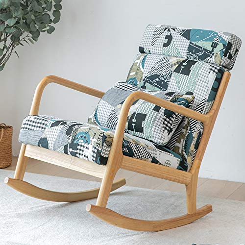 Noaled Recliners Leisure Sofa Chair Rocking Chair Reading Chair Deck Chair Coffee Chair Dining Chair Recliner Relaxing Chair Resting Chair Backrest Armchair Computer Chair (Multi Color) #TOP1