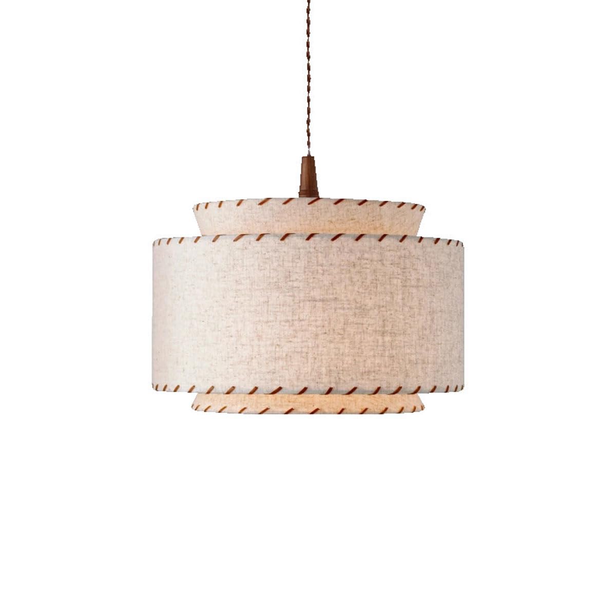 Lampe suspendue japonaise tissu pour éliminer la lumière agressive au salon